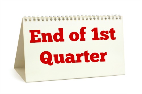 End Of 1st Quarter